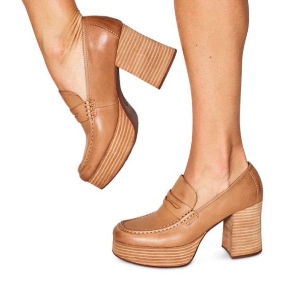 Kork-Ease Shoes - Kork-Ease Barbara Platform Penny Loafers